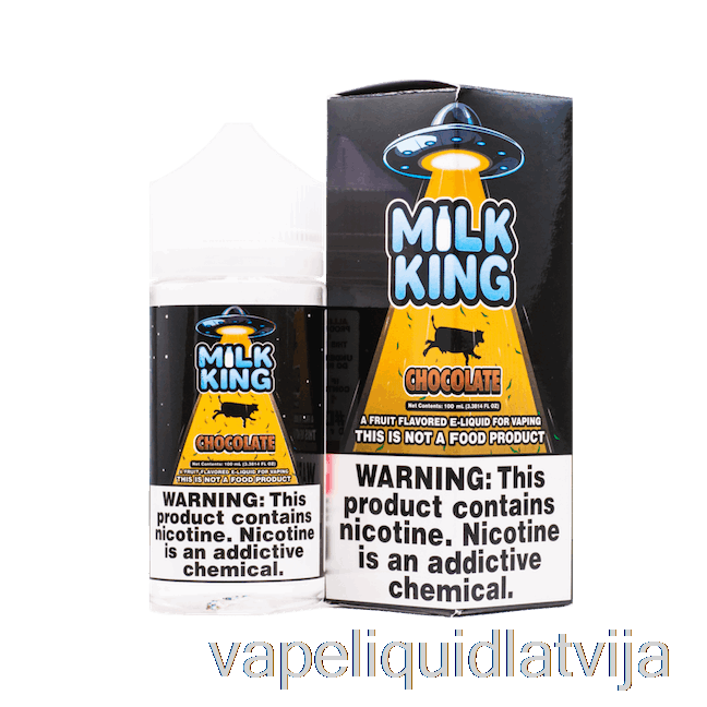 šokolāde - Piena Karalis - 100ml 6mg Vape šķidrums